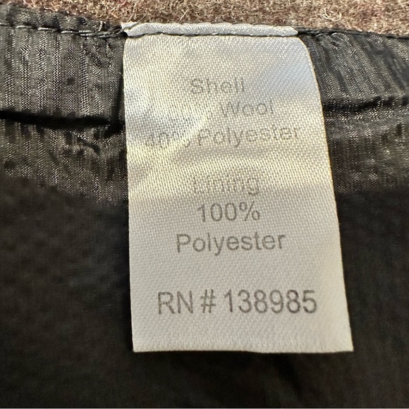 Purnell Wool Blend Zippered Brown Mini Skirt Size 4 - Picture 11 of 16